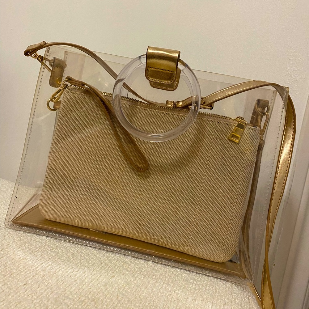 madison west clear bag